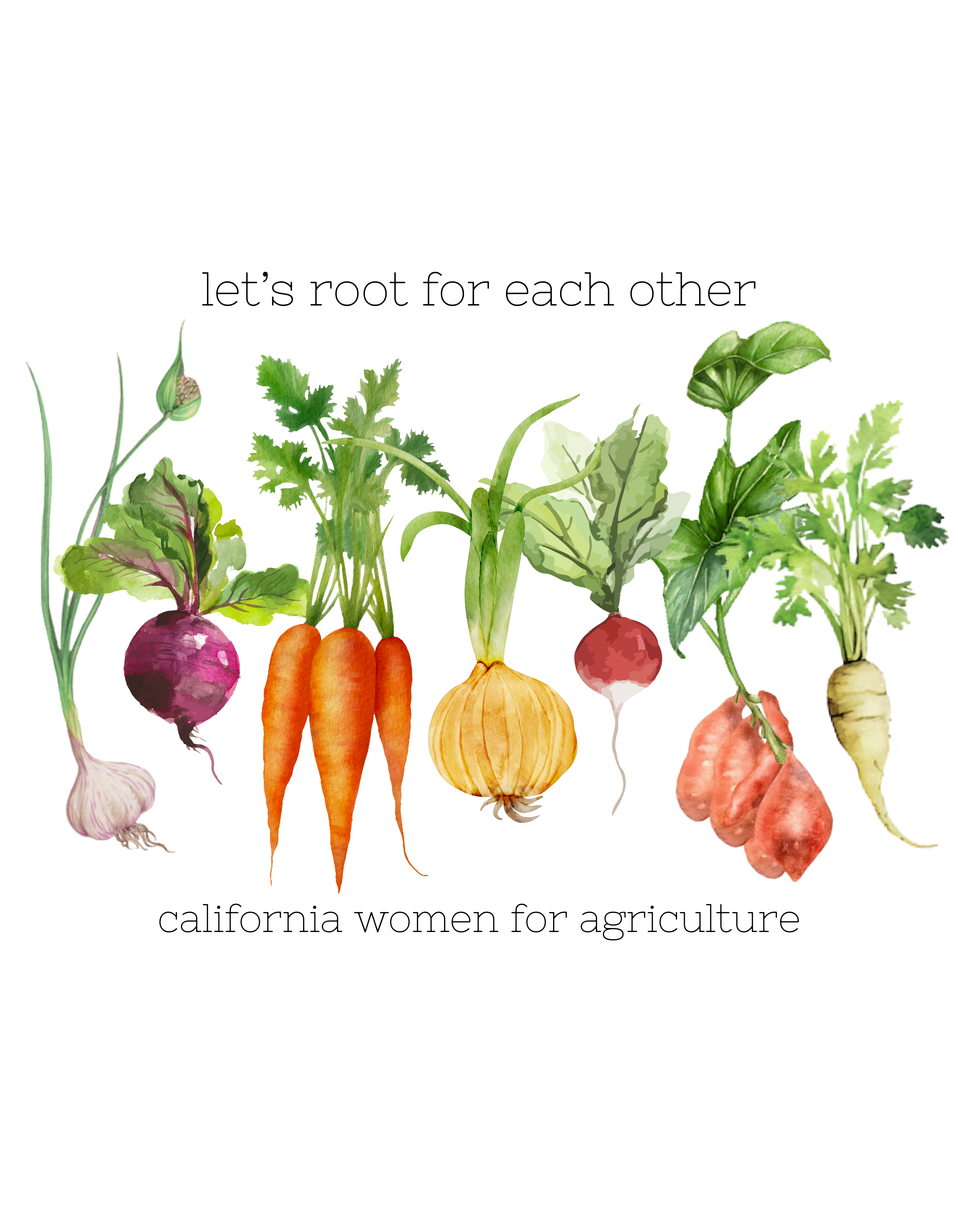 CA Women for Ag- Tea Towel